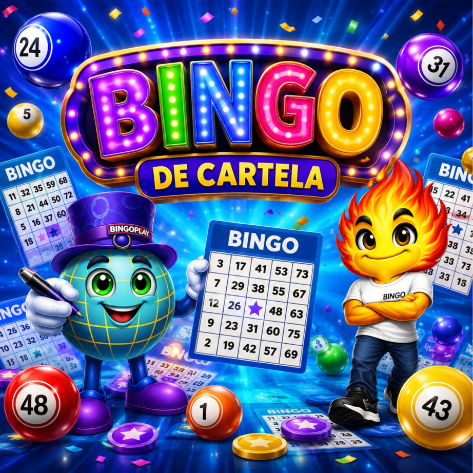 Ilustração Bingo de Cartela